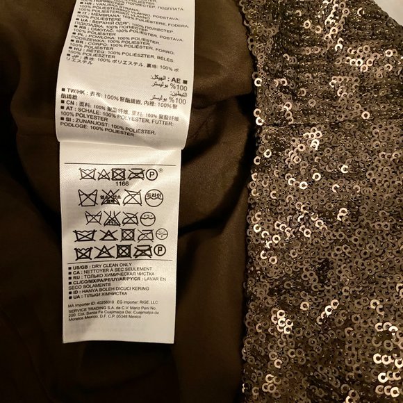 BANANA REPUBLIC BROWN SEQUIN SHORTS - Picture 8 of 12